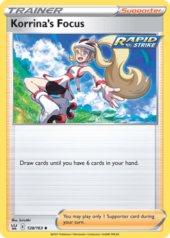 Korrina's Focus Battle Styles card