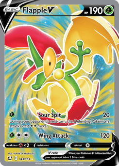 Flapple V Battle Styles card