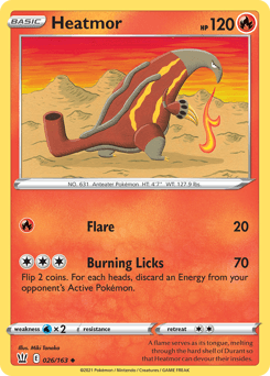Heatmor Battle Styles card