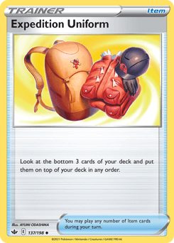 Expedition Uniform Chilling Reign card