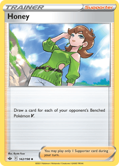 Honey Chilling Reign card