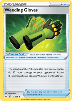 Weeding Gloves Chilling Reign card