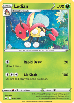 Ledian Chilling Reign card