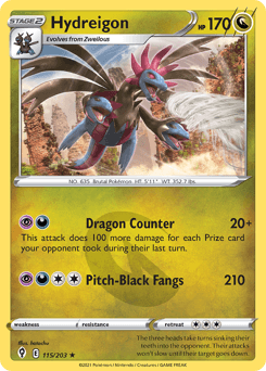 Hydreigon Evolving Skies card