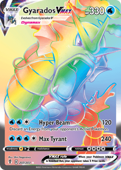 Gyarados VMAX Evolving Skies card