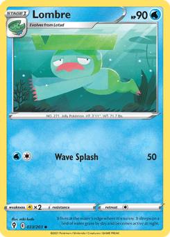 Lombre Evolving Skies card
