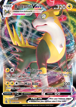 Boltund VMAX Fusion Strike card