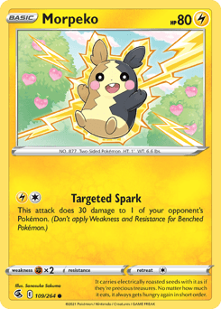 Morpeko Fusion Strike card