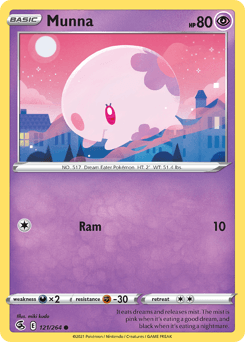 Munna Fusion Strike card