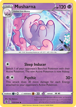 Musharna Fusion Strike card