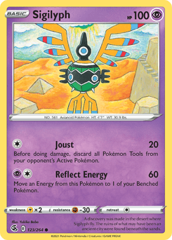Sigilyph Fusion Strike card