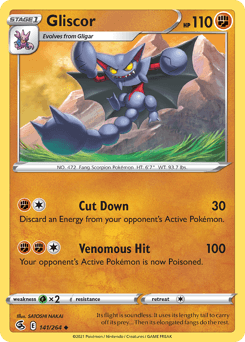 Gliscor Fusion Strike card