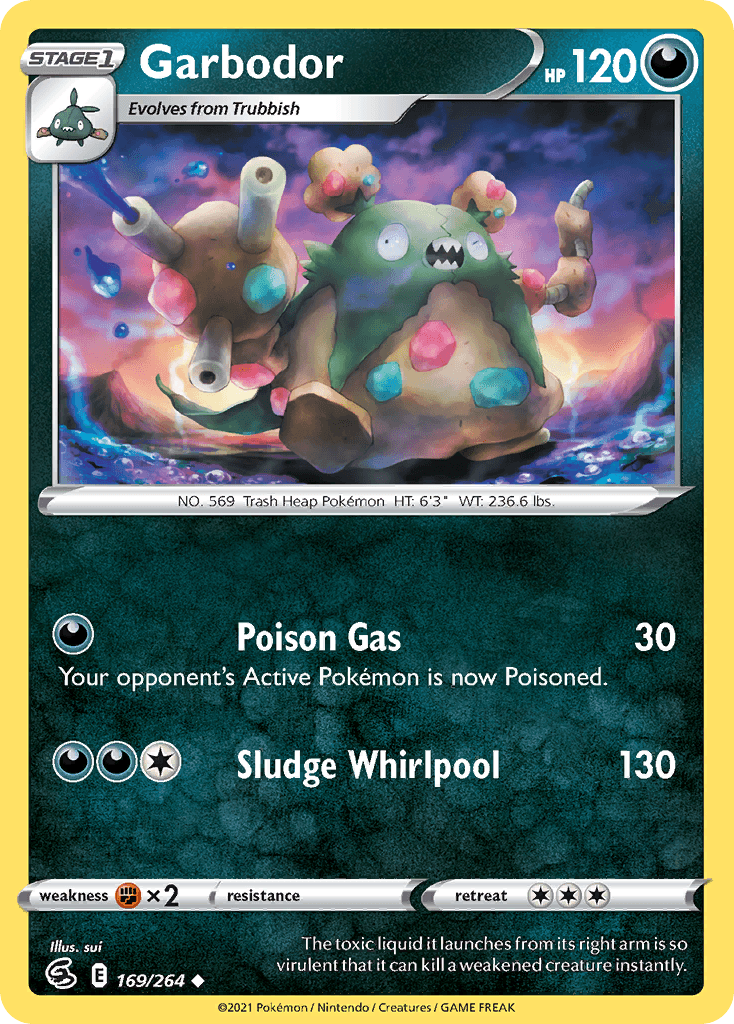 Garbodor Fusion Strike card