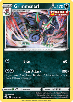 Grimmsnarl Fusion Strike card