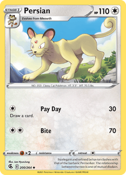 Persian Fusion Strike card