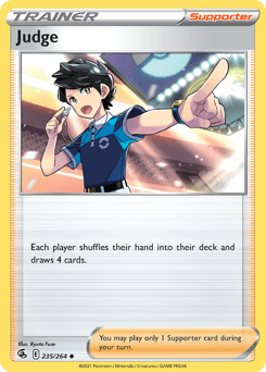 Judge Fusion Strike card