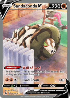 Sandaconda V Fusion Strike card