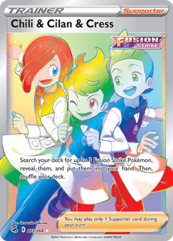 Chili & Cilan & Cress Fusion Strike card