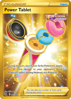 Power Tablet Fusion Strike card