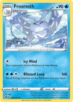 Frosmoth Fusion Strike card