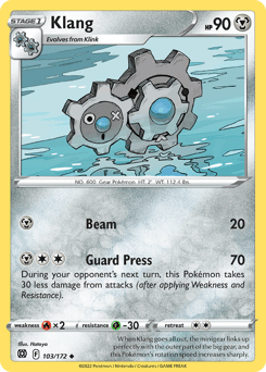 Klang Brilliant Stars card