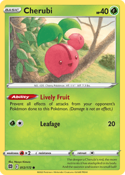 Cherubi Brilliant Stars card