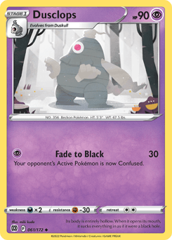 Dusclops Brilliant Stars card