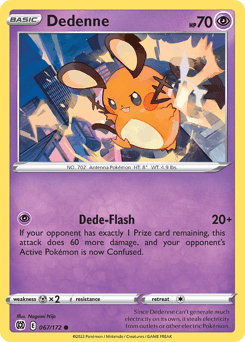 Dedenne Brilliant Stars card