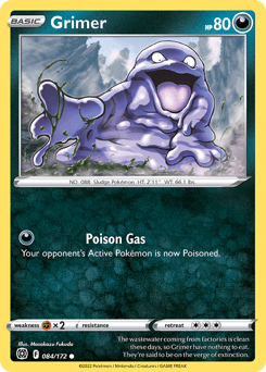 Grimer Brilliant Stars card