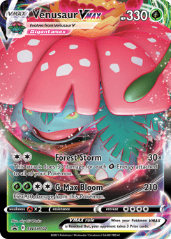 Venusaur VMAX SWSH Black Star Promos card