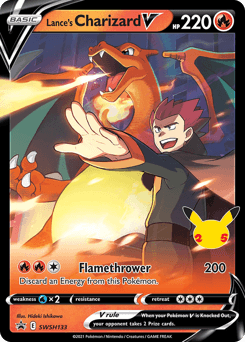 Lance's Charizard V SWSH Black Star Promos card