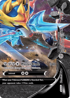 Zacian V-UNION SWSH Black Star Promos card