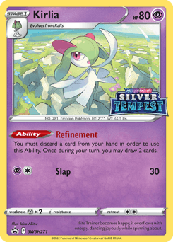 Kirlia SWSH Black Star Promos card