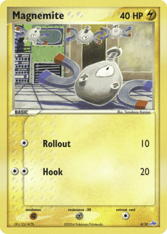 Magnemite EX Trainer Kit Latios card