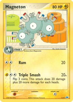 Magneton EX Trainer Kit Latios card