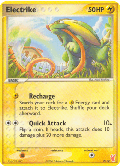 Electrike EX Trainer Kit 2 Plusle card