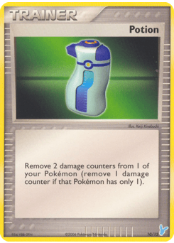 Potion EX Trainer Kit 2 Minun card