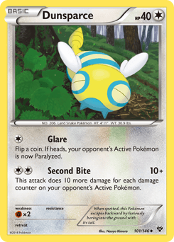 Dunsparce XY card