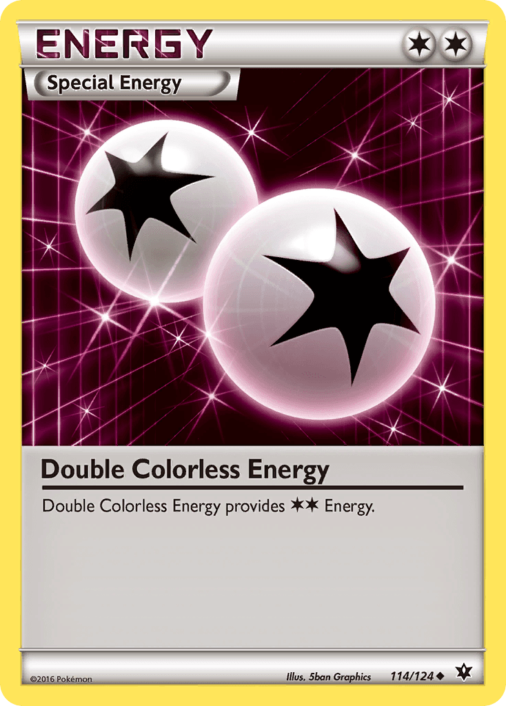 Double Colorless Energy Fates Collide card