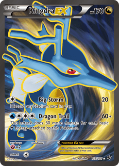 Kingdra-EX Fates Collide card