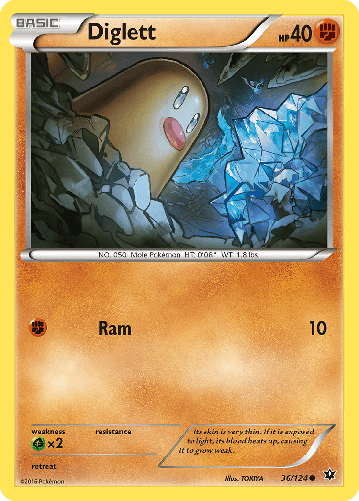 Diglett Fates Collide card