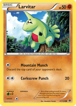 Larvitar Fates Collide card