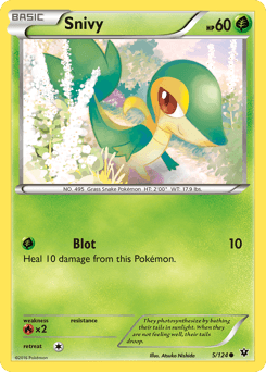 Snivy Fates Collide card