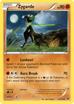 Zygarde Fates Collide card
