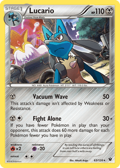 Lucario Fates Collide card