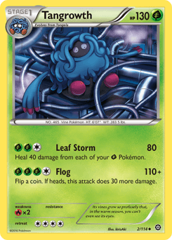Tangrowth Steam Siege card