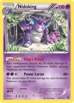 Nidoking Steam Siege card