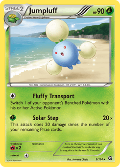 Jumpluff Steam Siege card