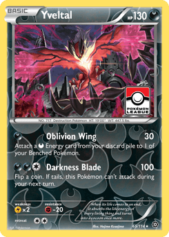Yveltal Steam Siege card