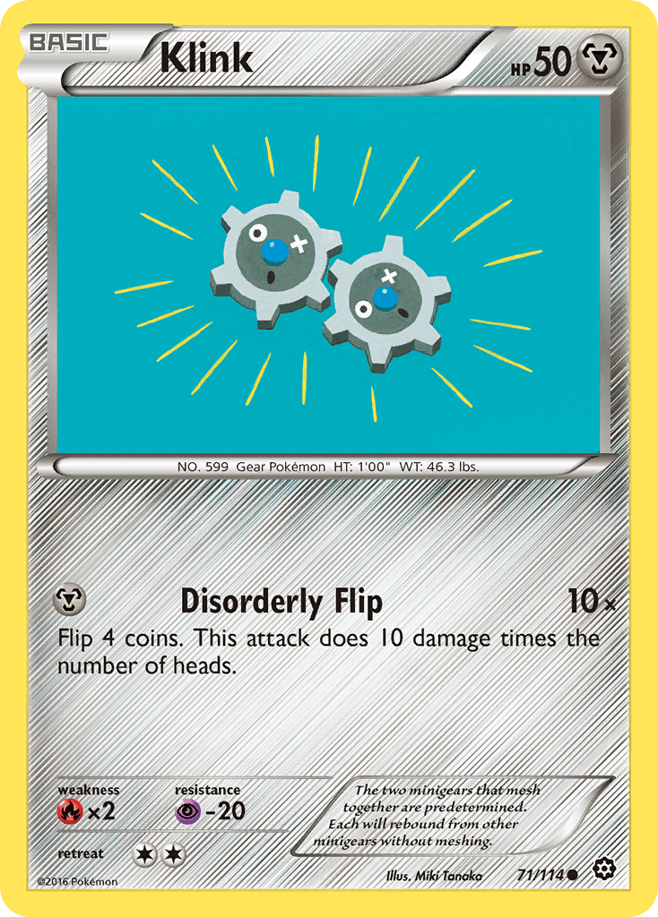 Klink Steam Siege card
